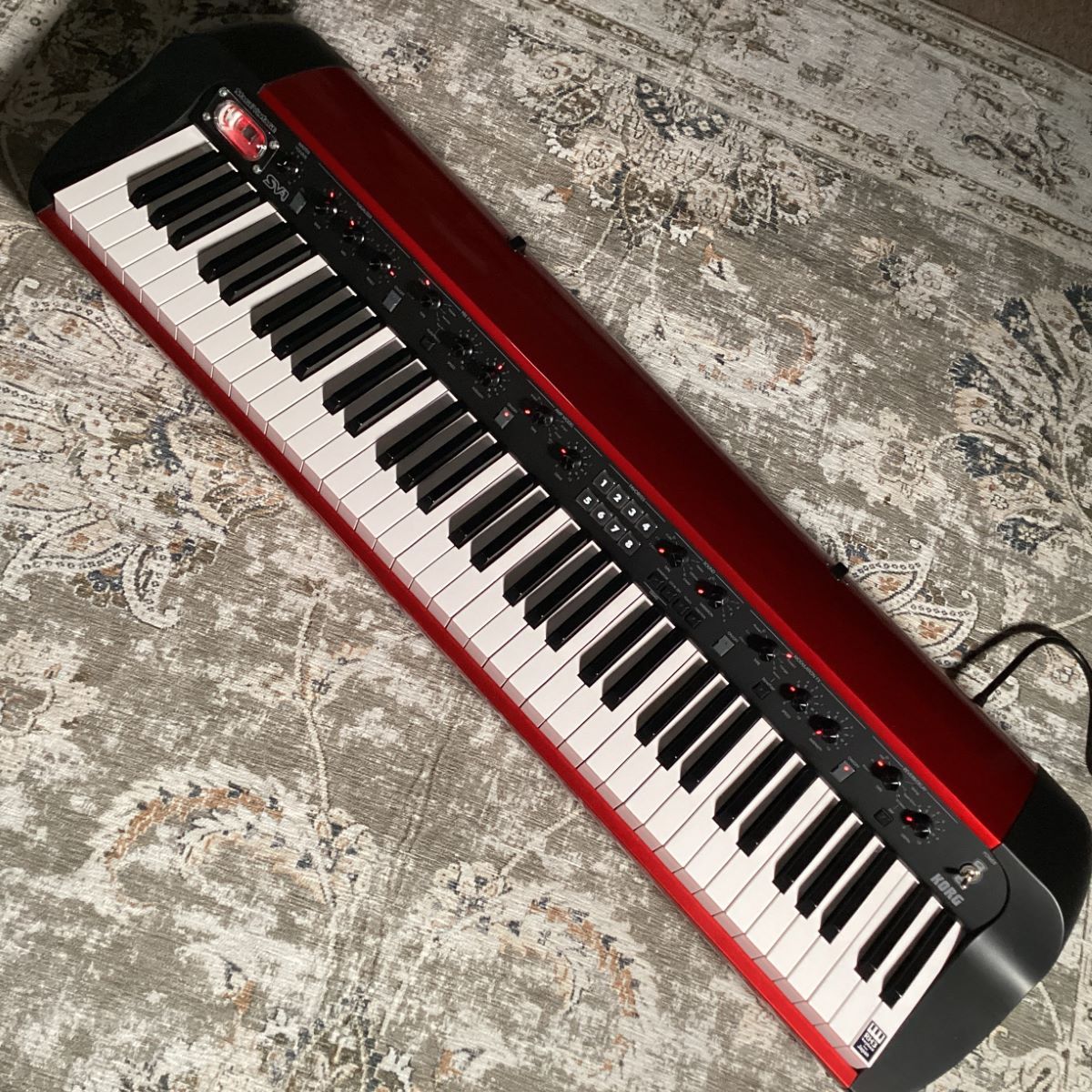 KORG SV-1 73鍵 Stage Vintage Piano Metalic Red w/Case(CB-SV1 73