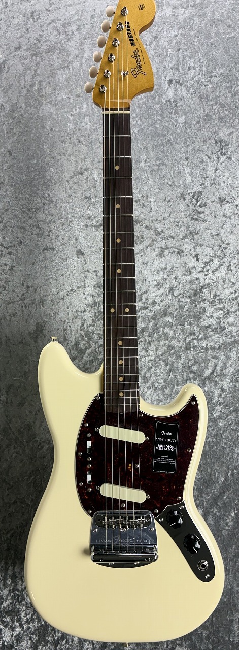 Fender Vintera III Mid '60s Mustang -Olympic White- #MX26013576