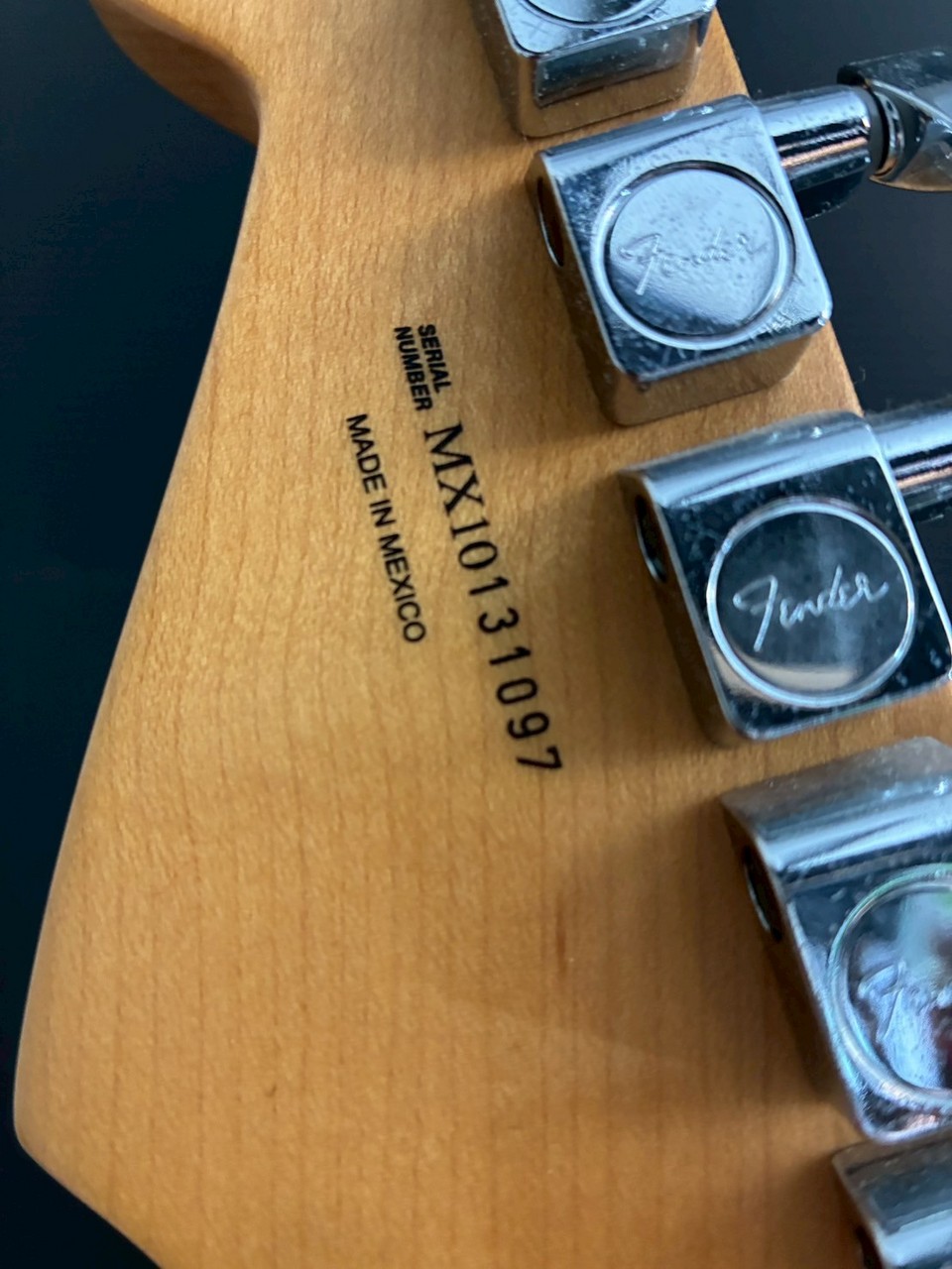 Fender Mexico Standard Stratocaster with locking tremolo