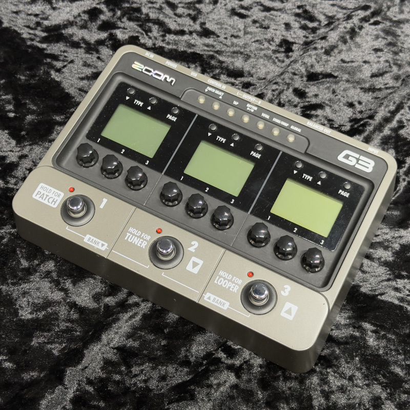 ZOOM G3 Gutiar Effects & Amp Simulator 【新宿店】（中古）【楽器