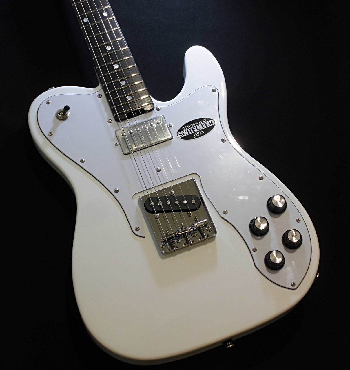 SCHECTER OL-PT-CTM/WHT/R【テレキャスターカスタム】（新品