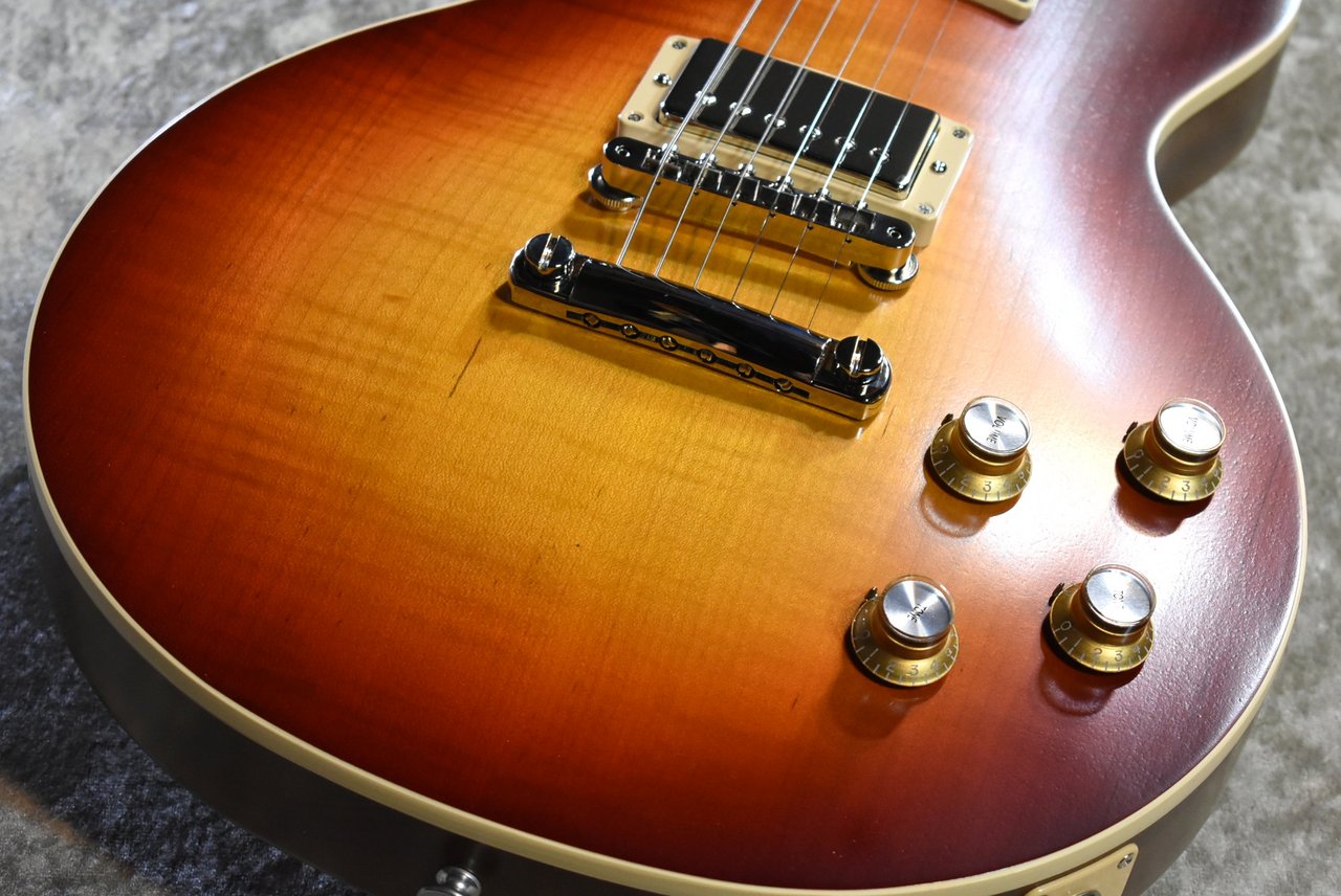 吉*読様 60〜70s グラデーションナバホパール Gibson Les Paul Standard '60s Faded Vintage Bourbon Burst
