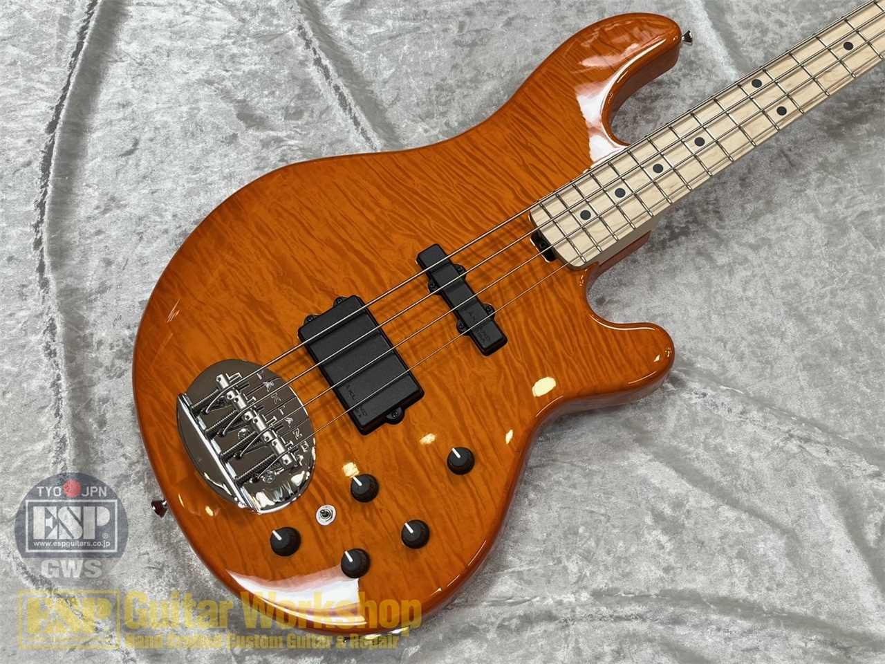 Lakland SL44-94 Deluxe/M【Amber Translucent 】（新品/送料無料