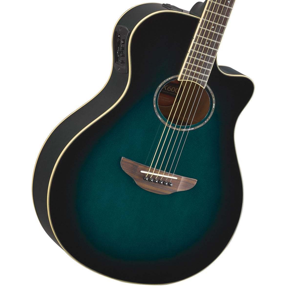 YAMAHA APX600 OBB (Oriental Blue Burst) 【薄胴エレアコ】 ヤマハ
