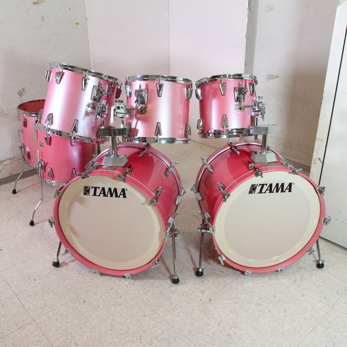 Tama CRESTAR 2BD 7pc SET #CHERRY ROSE 22/12/13/14/15/16 【池袋店