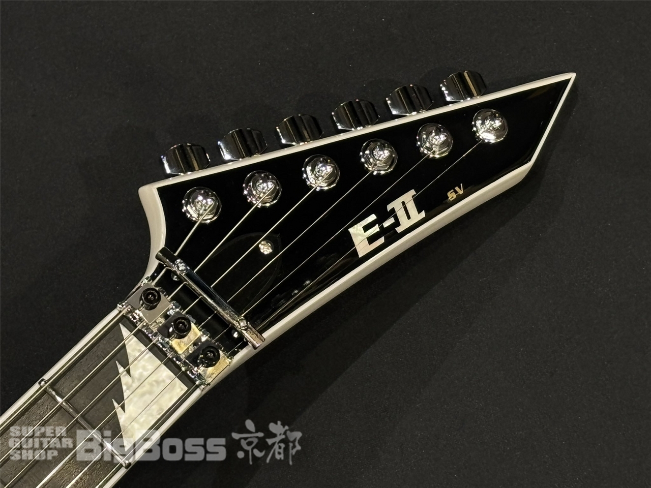 E-II SV ホワイト フライングv SV Series | ESP GUITARS