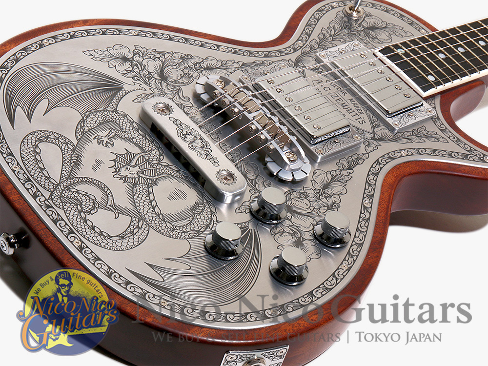 Zemaitis 2024 MFG-AC-24 Dragon & Heart (Natural)（中古）【楽器検索