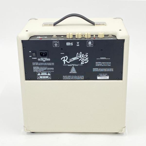 Fender フェンダー RUMBLE 25 V3 100V JPN DS Amazon | Fender ベースアンプ Rumble™ 25 (V3), 100V JPN