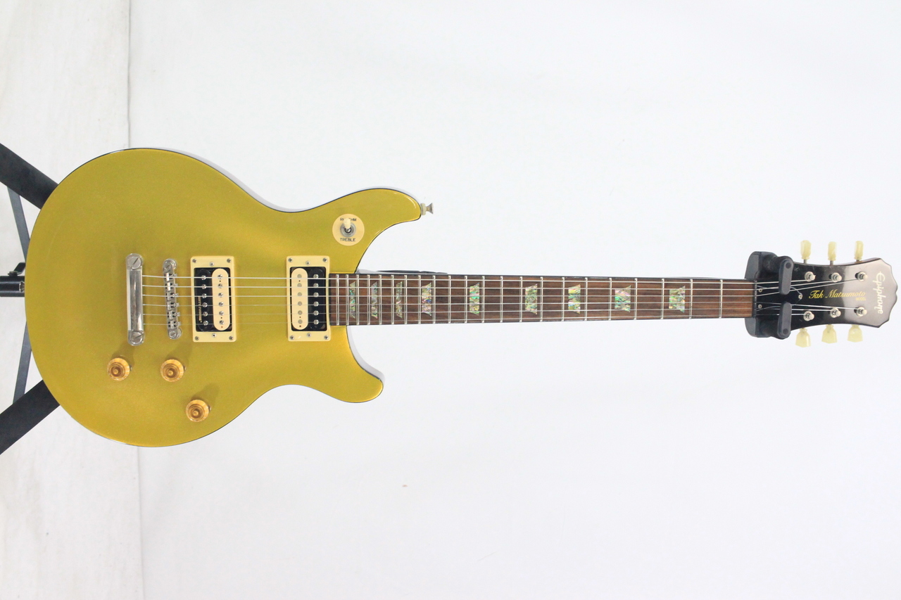 Epiphone TAK MATSUMOTO DC STANDARD GOLD TOP（中古）【楽器検索