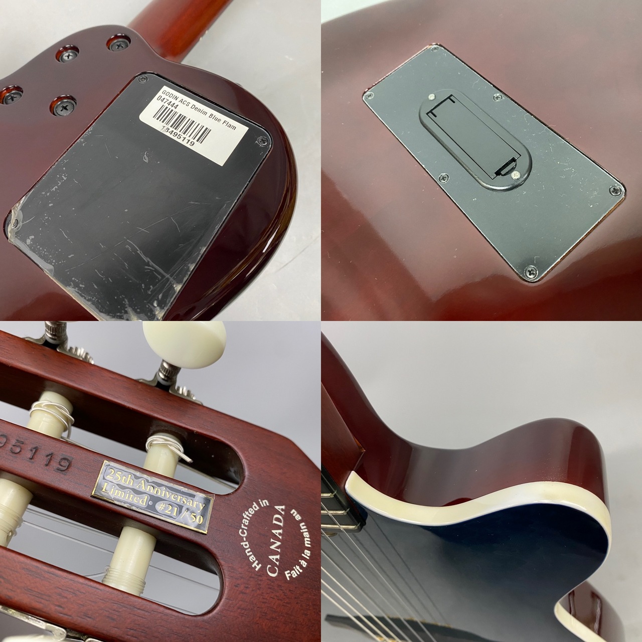 Godin ACS Denim Blue 25th Anniversary Limited Model（中古/送料無料