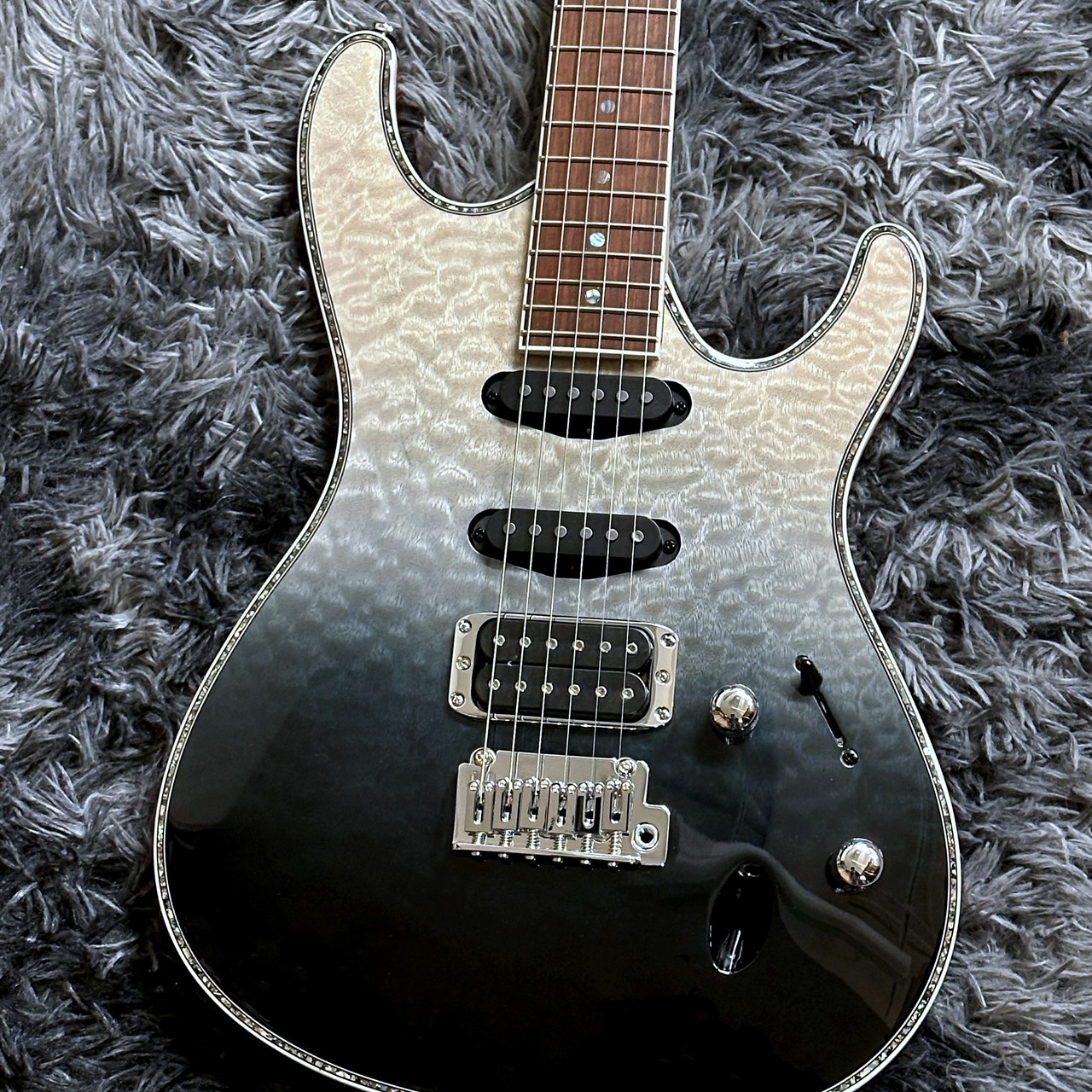 Ibanez SA360NQM-BMG （Dimarzio・Suhr 換装） Ibanez SA360NQM-BMG (Black Mirage Gradation) 【特価】（新品特価