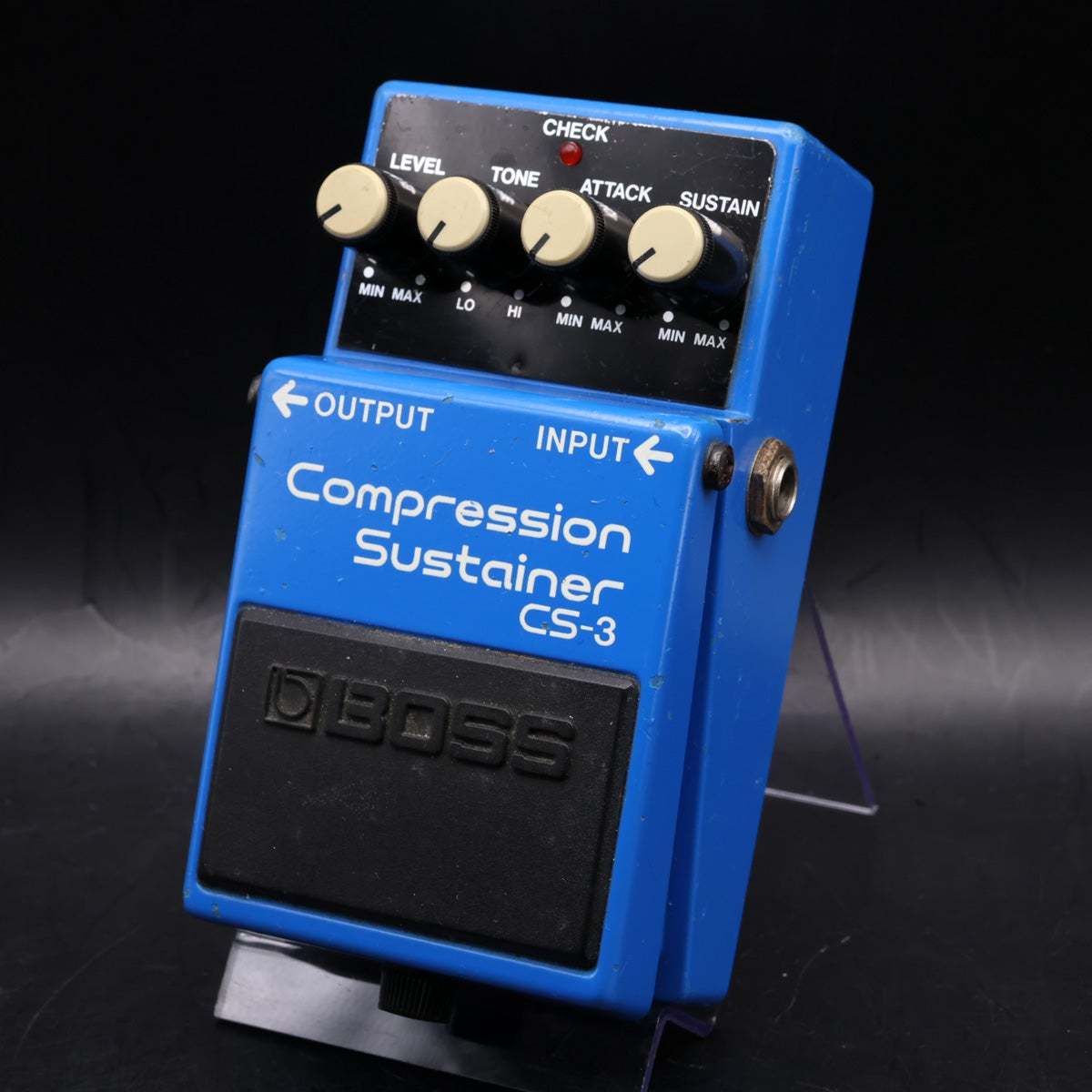 1994 初年度 BOSS PS-3 & 日本製 1986 初年度 CS-3 BOSS CS-3 Compression Sustainer コンプレッサーペダル 【福岡店