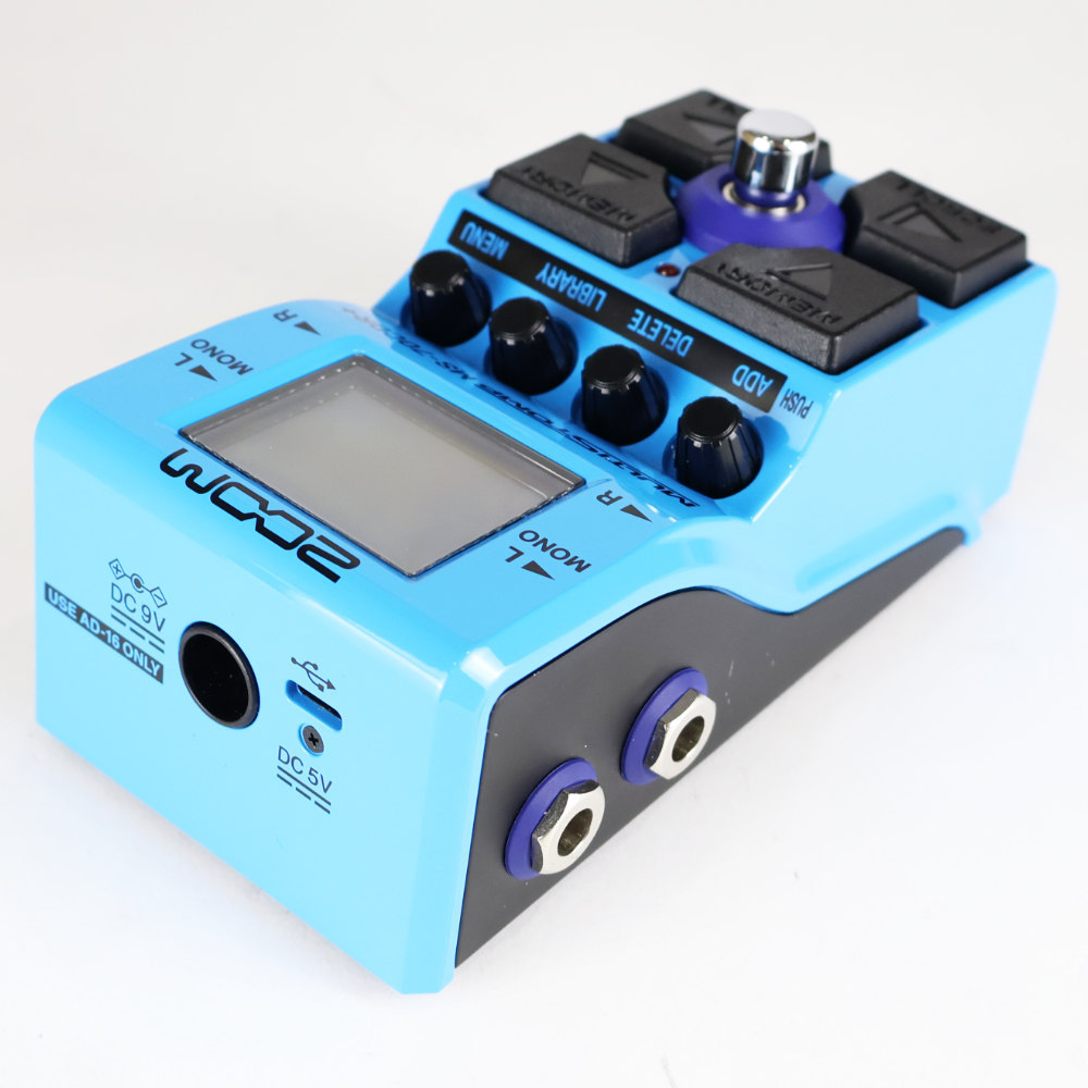 ZOOM 【中古】 ZOOM MS-70CDR+ MultiStomp マルチエフェクター 空間系