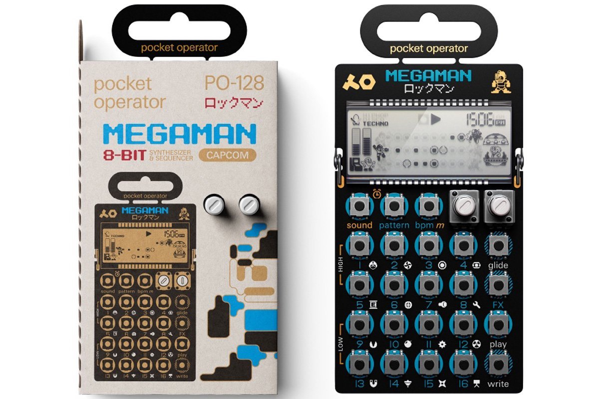 新品　PO-128 MEGAMAN Teenage Engineering Teenage Engineering PO-128 Mega Man（ロックマン） シンセサイザー