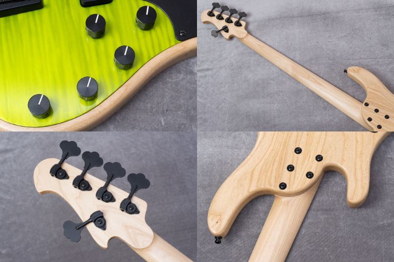 Alusonic J-Special Deluxe 5 Natural - Lime Green 3.845kg