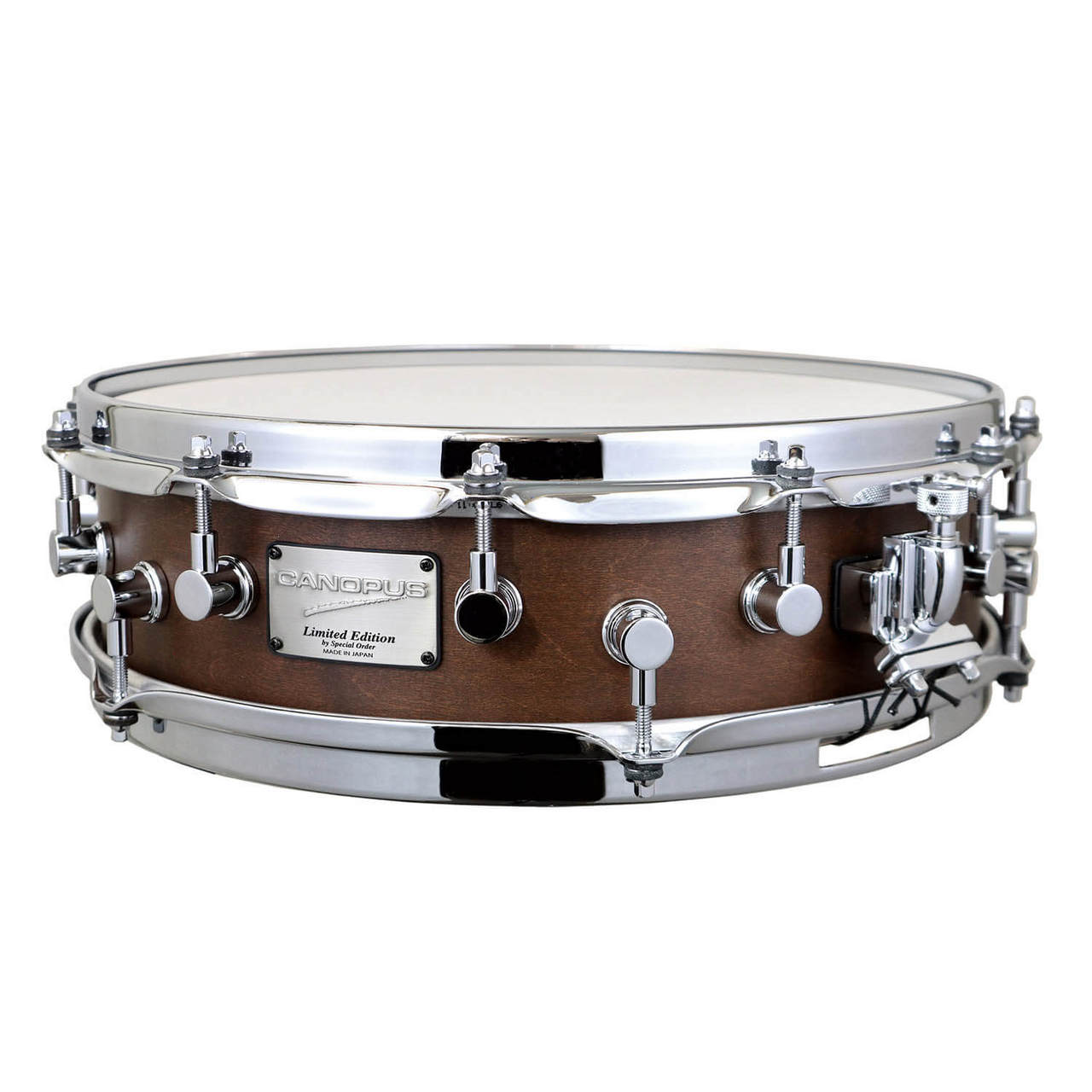 canopus MO-1440CM 12Top / 6Bottom Lugs Piccolo Snare Drum（新品