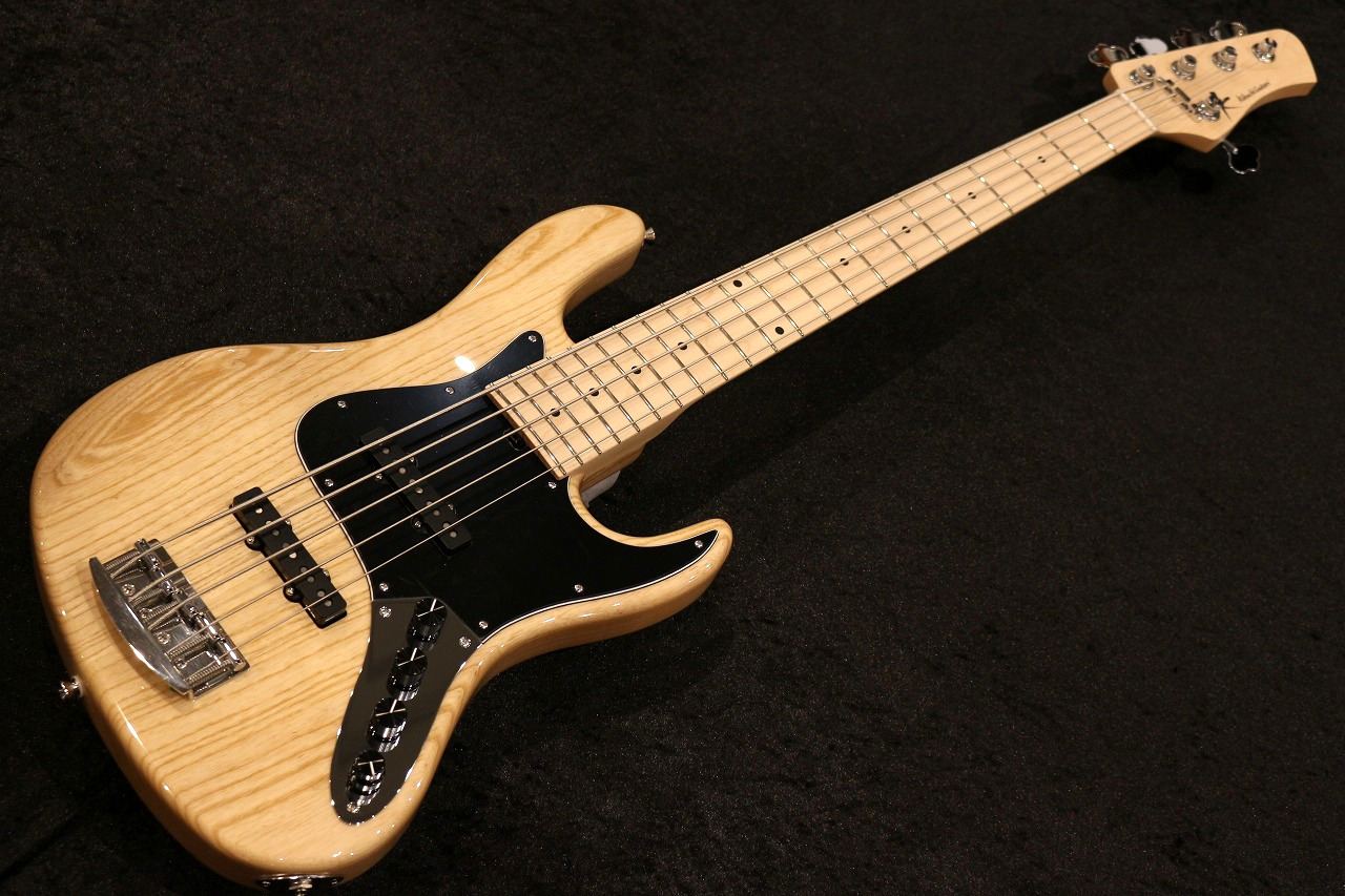 Kikuchi Guitars Hermes MV5 (5st Ash/Maple) / Natural #488【軽量