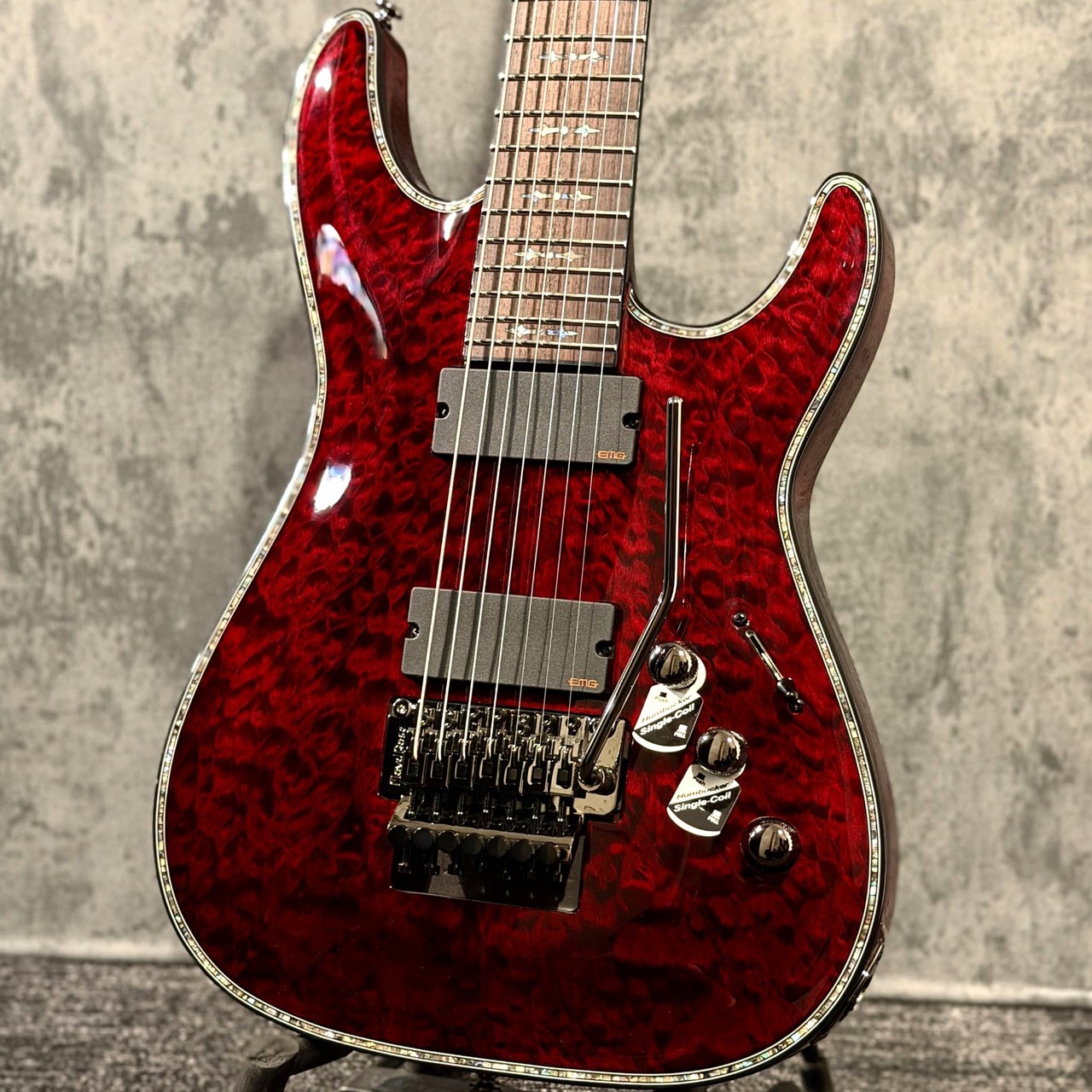 SCHECTER HELLRAISER C-7 FR ~Black Cherry~ #W2620623【3.92kg