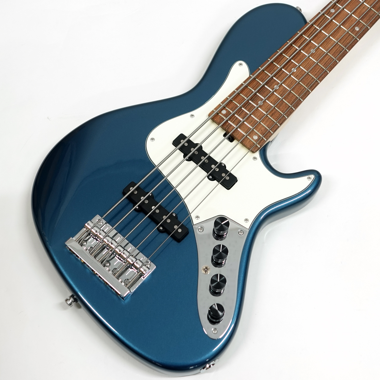 Sadowsky ML24 SV5 Vintage Single Cut Bass Alder / Lake Placid Blue 