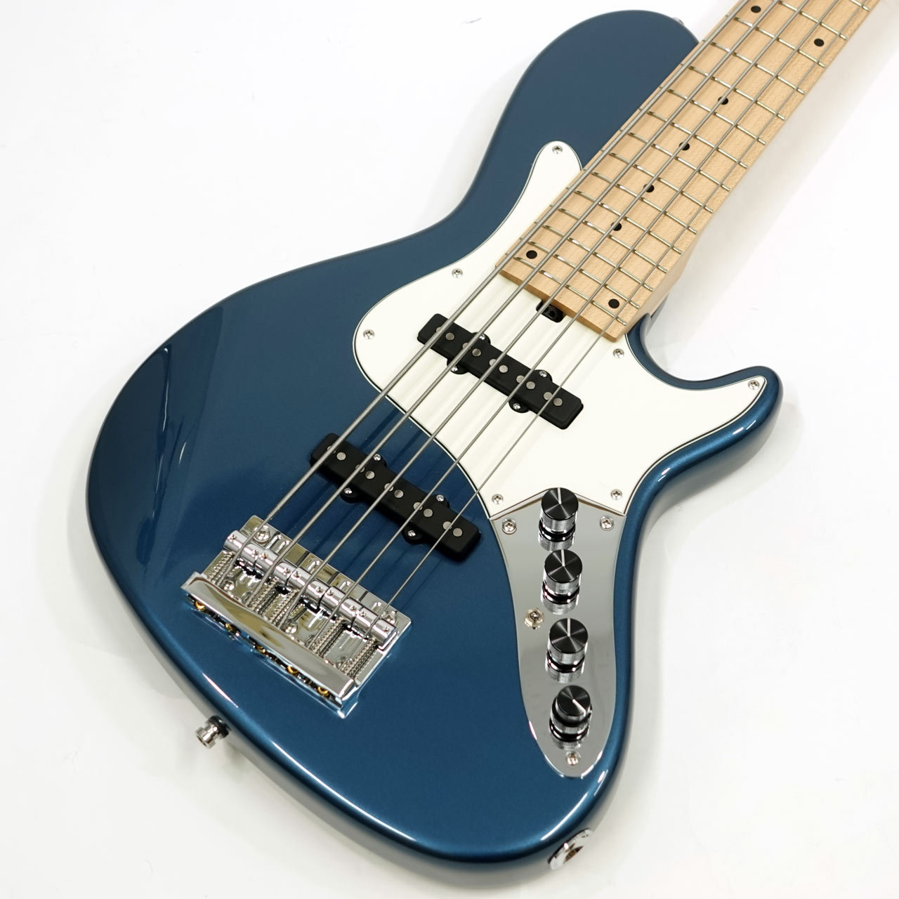 エレキベース ブルー ソリッドボディ Sadowsky ML24 SV5 Vintage Single Cut Bass Ash / Lake Placid