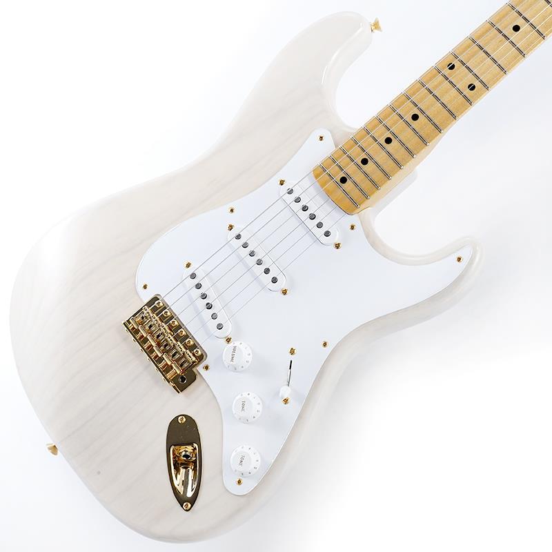 ノーブランド エレキギター ゴールド仕様 ストラトキャスター LEGEND LST-AZ WHWH エレキギター レジェンド ストラトタイプ