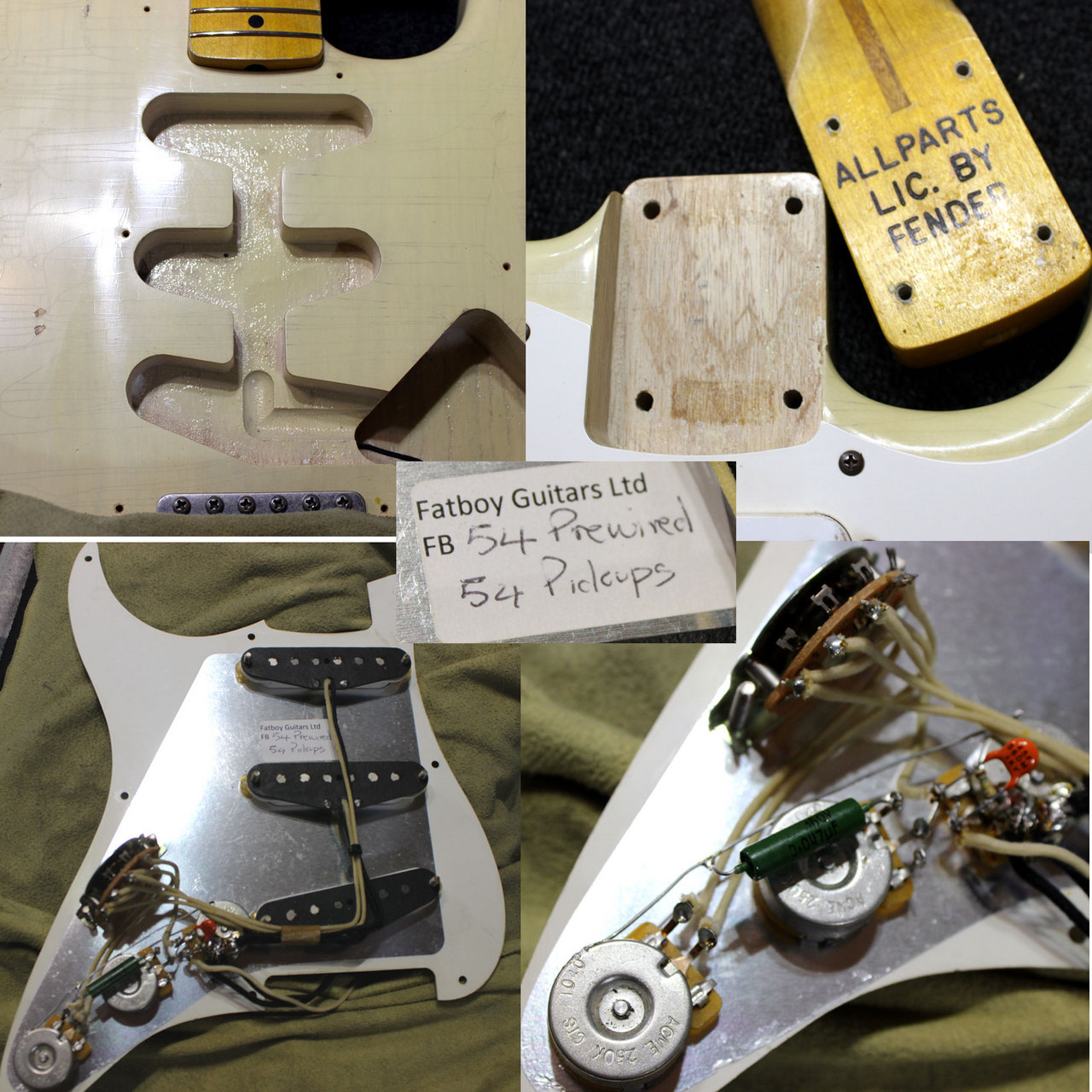 MJT MJT BODY + AllParts Neck Stratocaster スタイル Relic(Aged)  仕様です。（中古）【楽器検索デジマート】