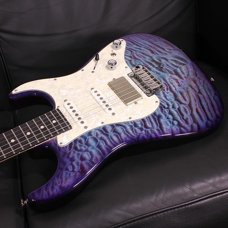 TOM ANDERSON Drop Top Classic Quilt Maple Top Ultraviolet Blue