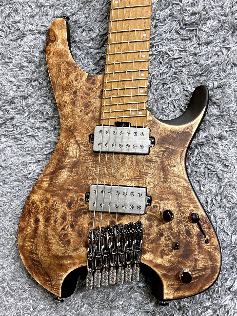 Ibanez QX527PB ABS 7弦ヘッドレスギターfacto - ギター