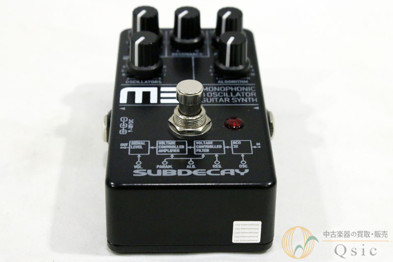Subdecay M3 Monophonic 3 Oscillator Guitar Synth [PL079]【神戸店  