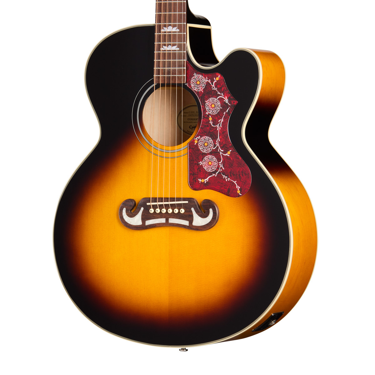 Epiphone Studio Collection J-200 Studio EC Vintage Sunburst