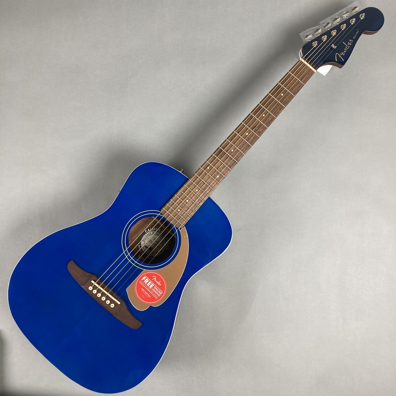 Fender FSR Malibu Player Sapphire Blue アコースティック