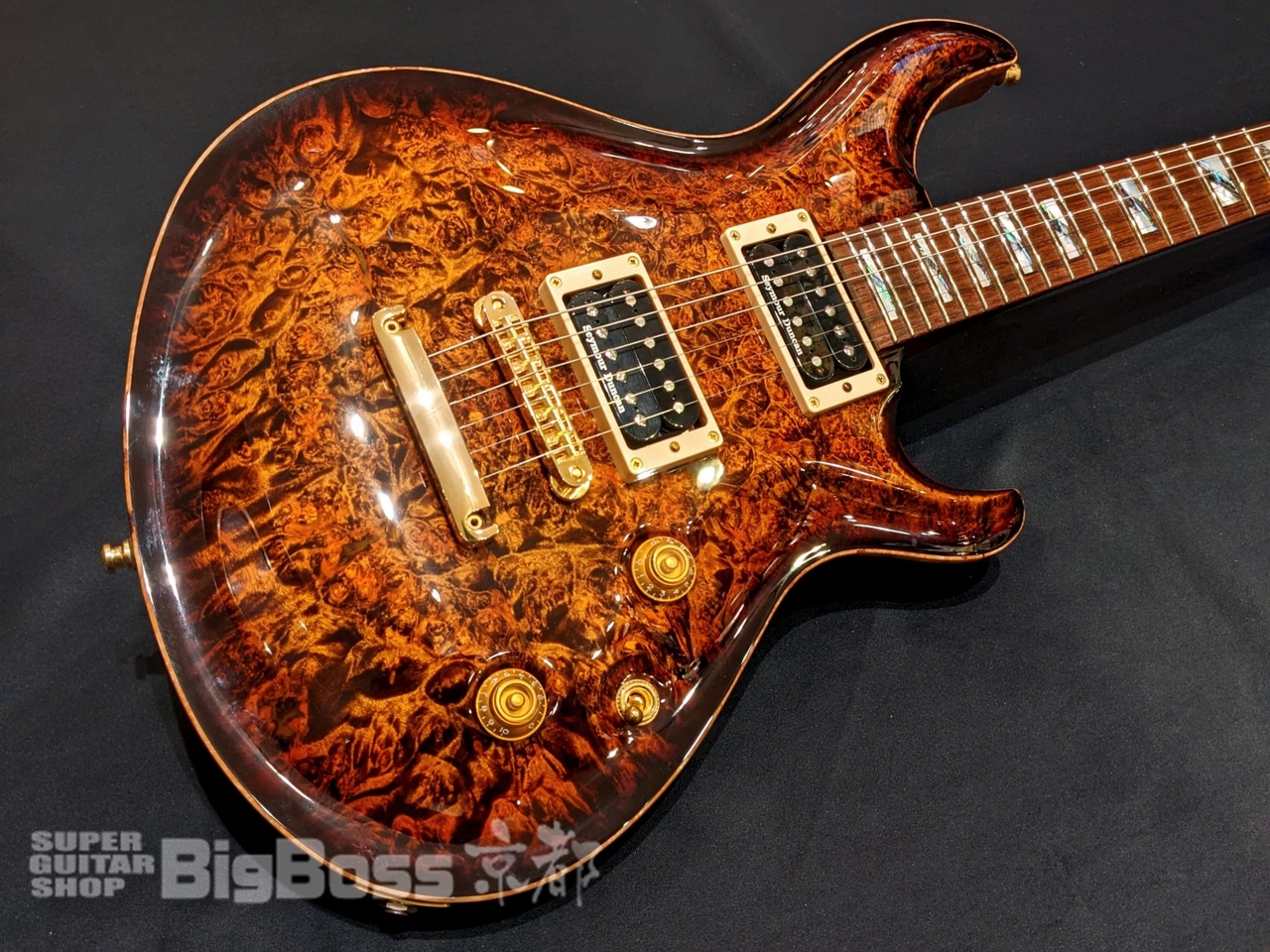 ESP MYSTIQUE-CTM NT Burled Maple