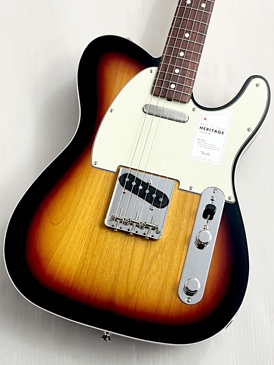 fender Japan heritage テレキャスター　サンバースト Fender Made in Japan Heritage 60s Telecaster Custom -3-Color