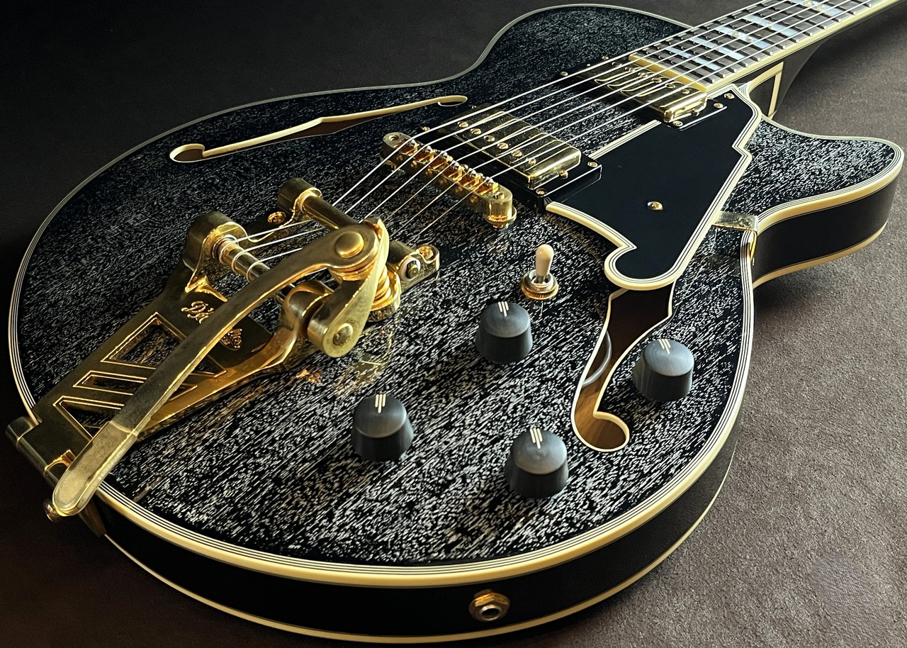 D'Angelico Excel SS Shield Tremolo Black Dog（中古）【楽器検索