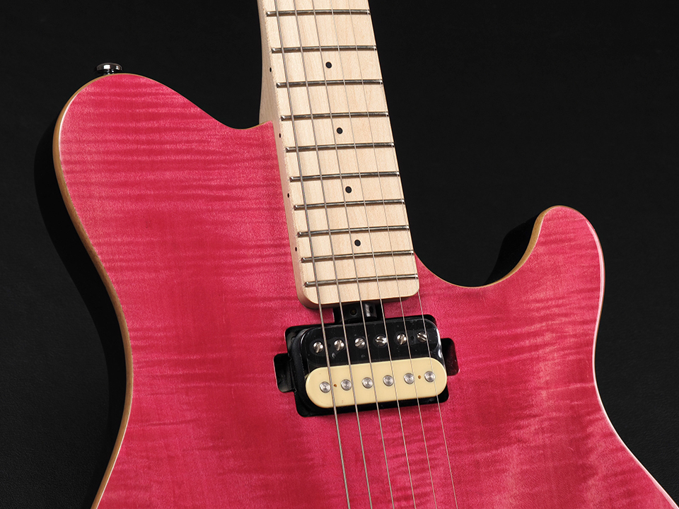 純正ケースSterling by MUSIC MAN SUB AX3　ギター Sterling by MUSIC MAN SUB AX3 FM AXIS ~Stain Pink~（新品特価
