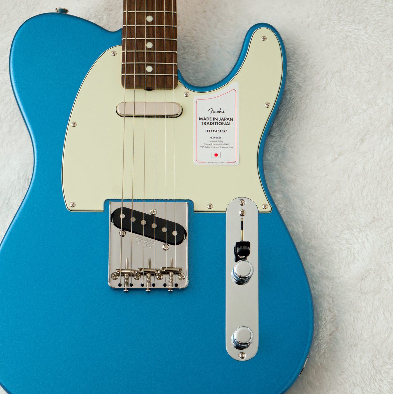 Fender MIJ TradII 60s Telecaster LPB 未使用 Fender MIJ TRADITIONAL II 60s TELECASTER Lake Placid Blue / LPB