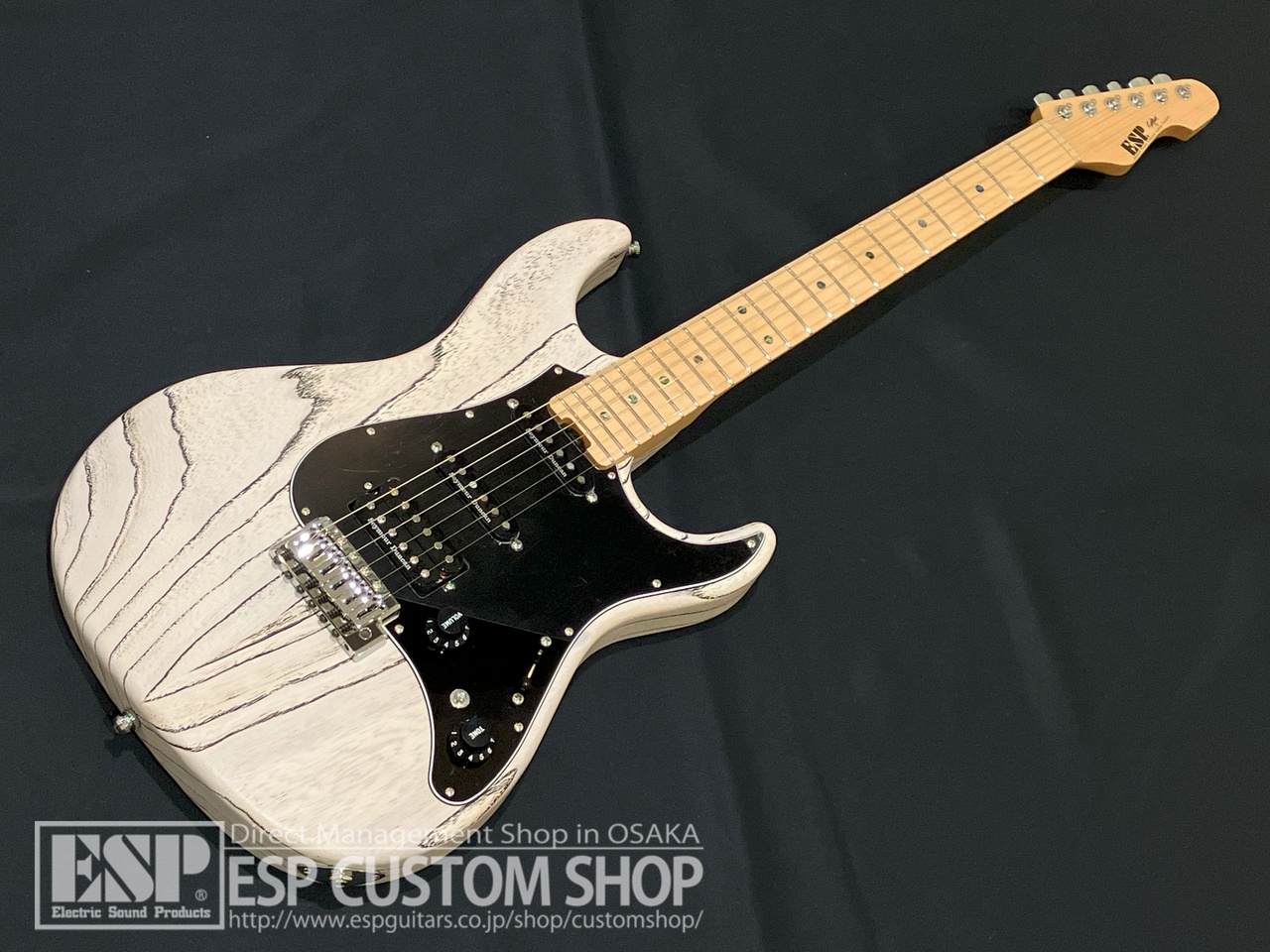 ESP SNAPPER-AS/M Drift Wood White w/Black Filler（新品/送料無料