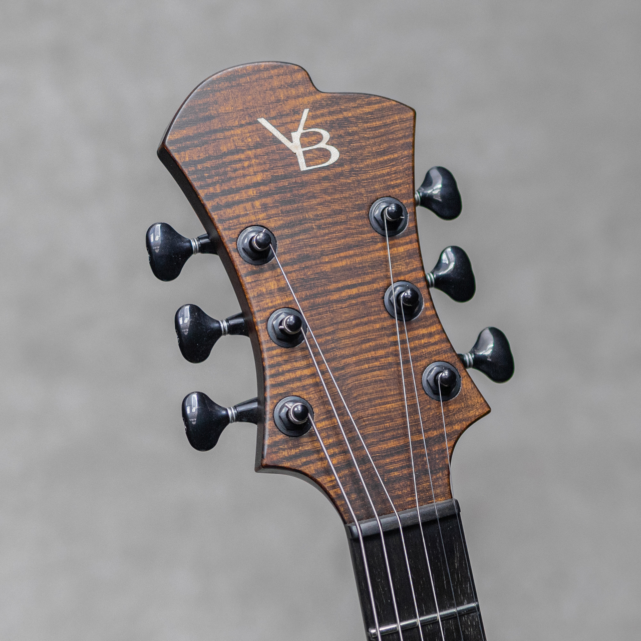Victor Baker Guitars Model 35 Chambered Semi-hollow Brown Smoke