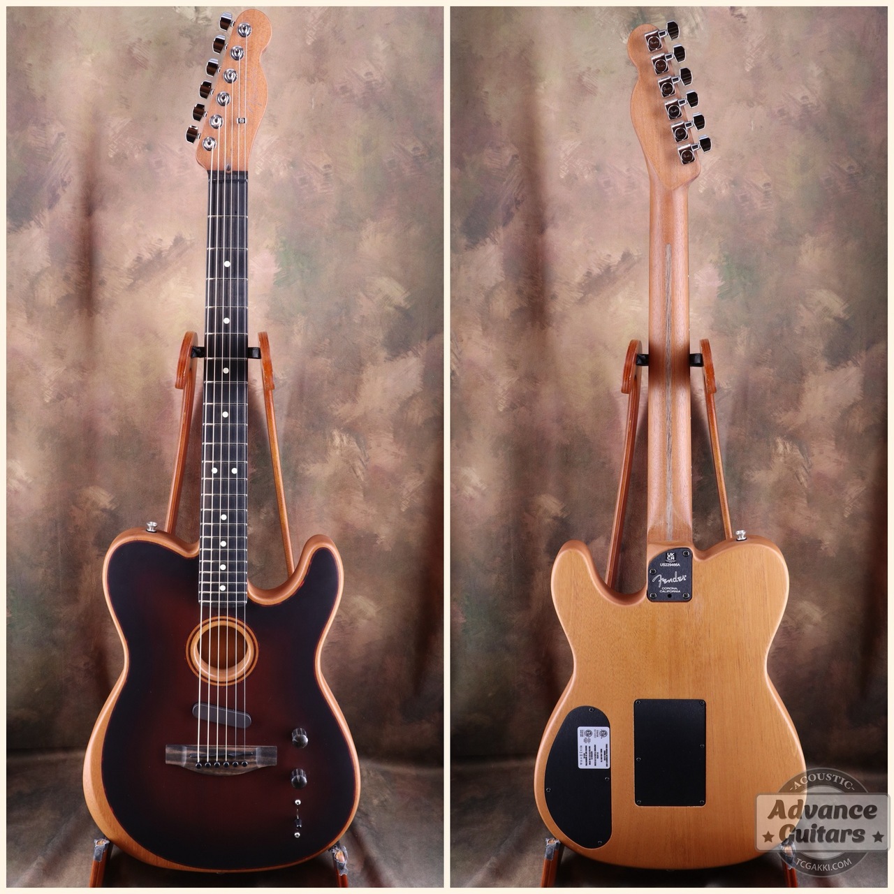 FENDER Acoustasonic Player Telecaster 中古 Fender Acoustasonic Player Telecaster Shadow Burst【2022年製