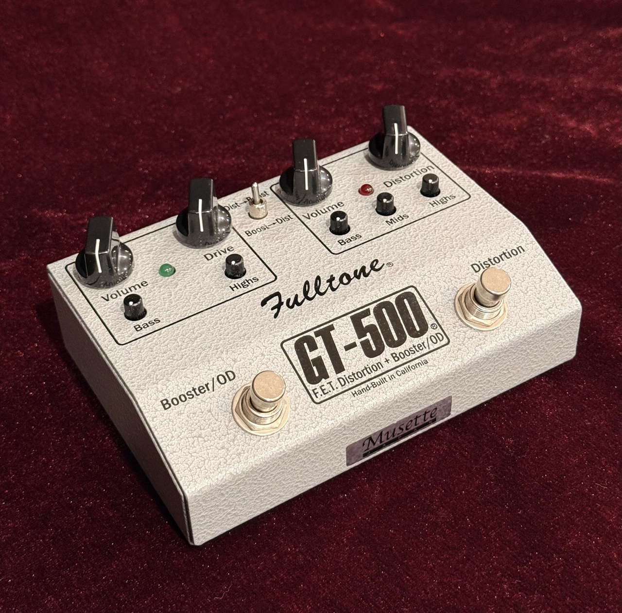 ギター Fulltone GT-500 FET distotion+booster/od Fulltone GT-500 F.E.T. Distortion + Booster/OD（中古）【楽器検索