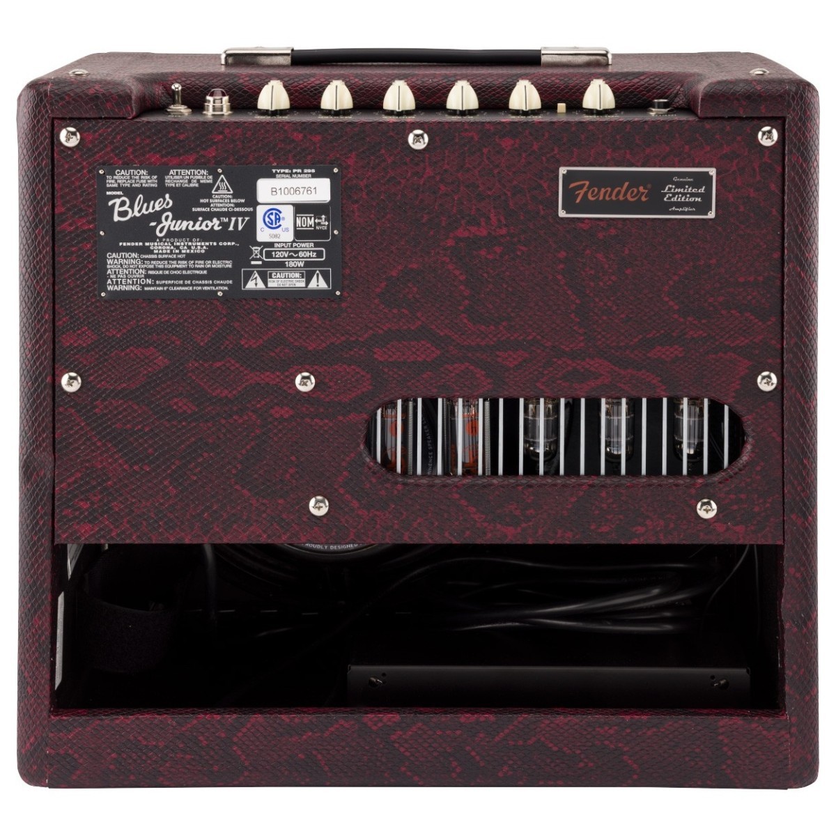 Fender FSR Blues Junior IV Redsnakeskin/Black w/Eminence