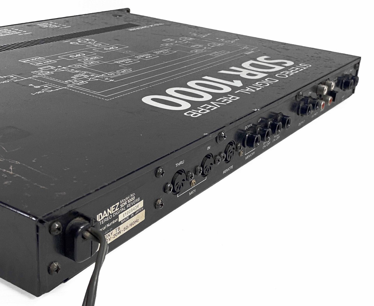 IBANEZ SDR 1000 デジタルリバーブ Ibanez SDR1000 Digital Reverb (MM Nov 86)