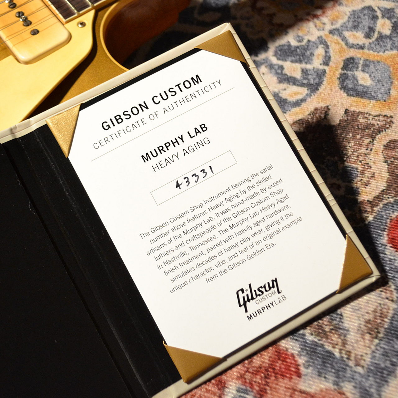 Gibson Custom Shop 【Murphy Lab】1954 Les Paul Goldtop Reissue