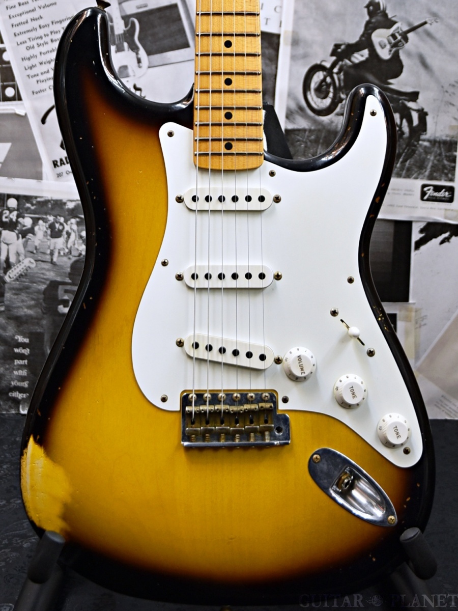 Fender Custom Shop MBS 1956 Stratocaster Relic -2 Color Sunburst ...