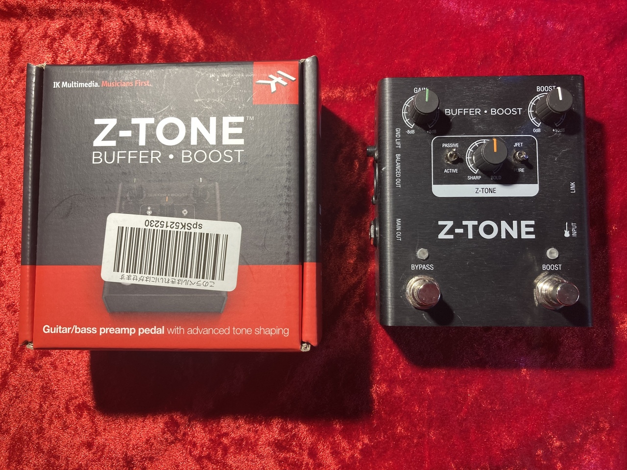 IK Multimedia Z-TONE Buffer Boost [プリアンプ/DIペダル]（中古