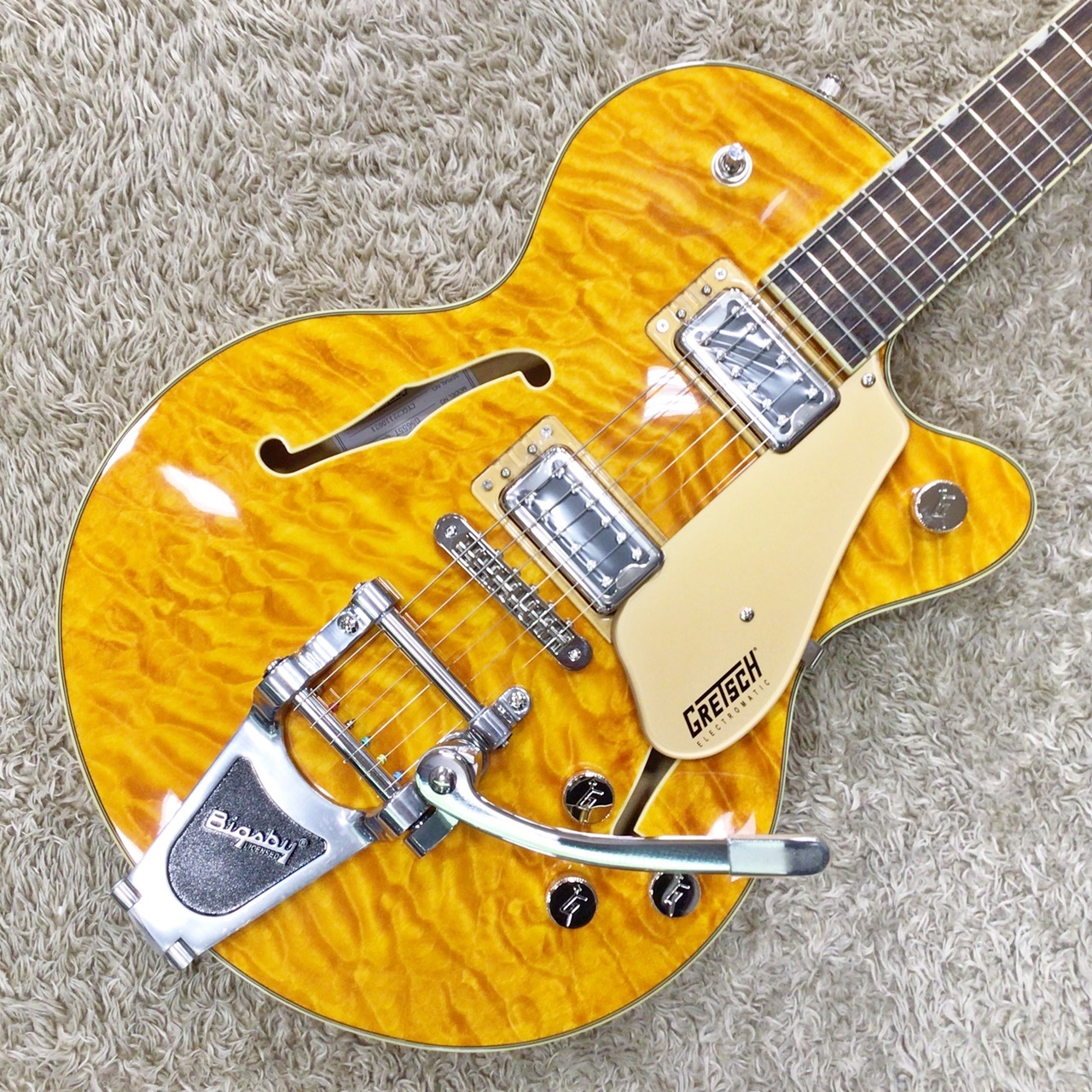 Gretsch G5655T-QM Electromatic Center Block Jr. Single-Cut Quilted 