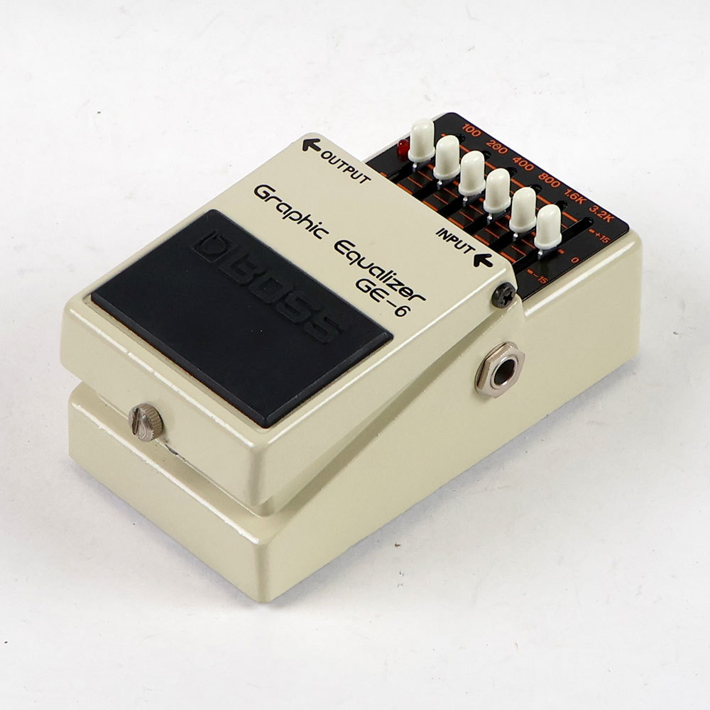 BOSS GE-6 グラフィックイコライザー 日本製 BOSS 【中古】イコライザー エフェクター BOSS GE-6 Graphic Equalizer