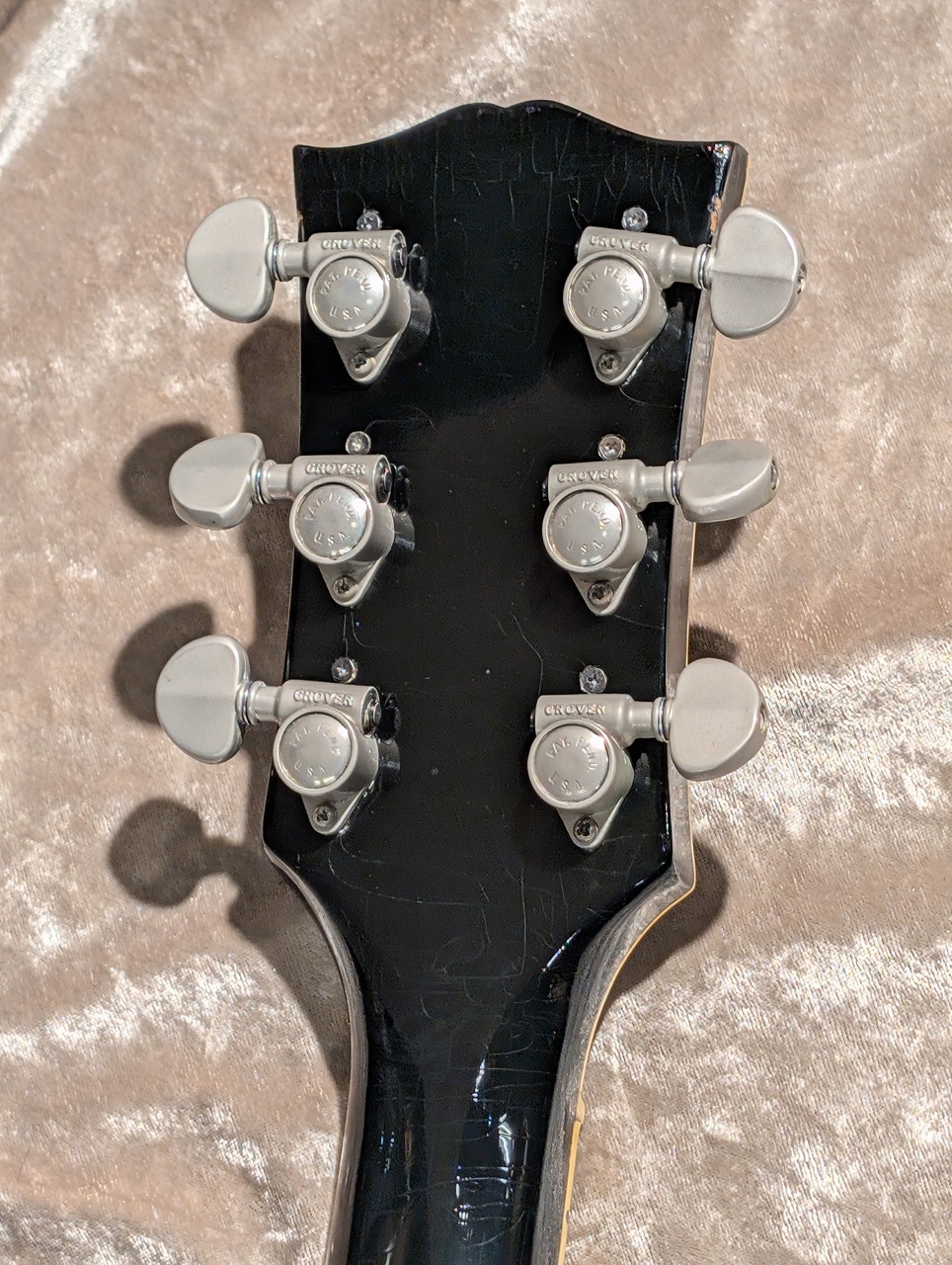 Gibson 1969 Les Paul Custom 1pc Body Back w/ 50s Nickel Parts