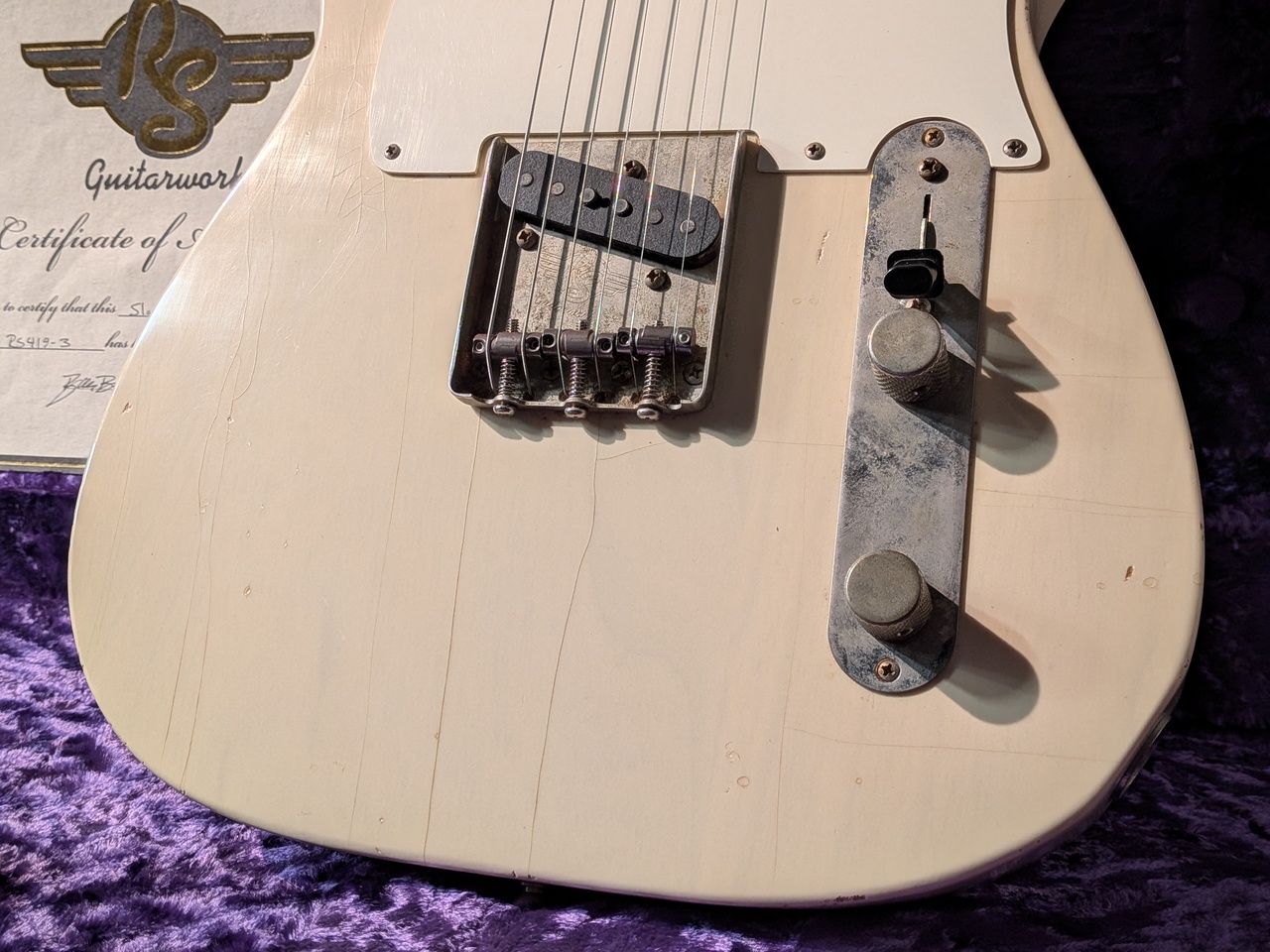 RS Guitarworks 【美品】OLD FRIEND SLAB 59 ～White Blonde～ #RS1022