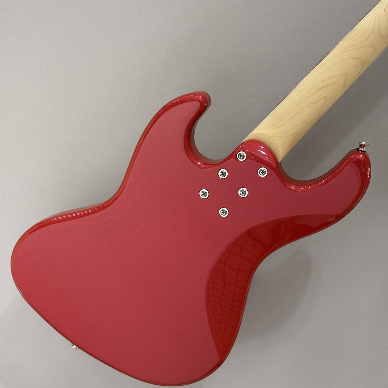 Laid Back LBA-PJ Pink Pearl Red エレキベース PJタイプ ステンレス